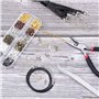 Spydge 973 pièces Fabrication de Bijoux Kit Bijoux Trouvant Outils de Démarrage Kit avec Pinces et Étriers pour Fabrication de B