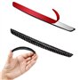 4 Pièces Bandes Universelles en Fibre de Carbone de Voiture, Bandes Protection Rétroviseur de Voiture, Adaptées Au Pare-Chocs de