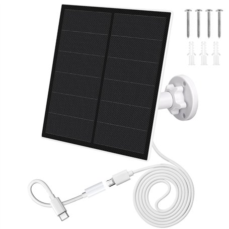 Panneau Solaire 5W pour Caméra Extérieure
