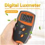 Akozon LX1010BS Luxmetre Numerique 3 1/2 Chiffres affichage LCD Testeur pour Mesure Luminosite 1-100