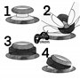 MatoSan Thumbstick Shock Absorber Ring Caps Ensemble d'accessoires Control Aim Assist pour Xbox Switch PS5 PS4 Controller Stick