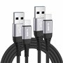 Câble USB C [1M+2M/Lot de 2]
