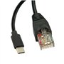 DSD TECH SH-RJ50C Câble USB-C vers RJ50 pour onduleur APC compatible PowerChute et TrueNAS (1