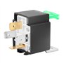 Relais électronique DC 12V 4 Broches Voiture Normalement Ouverte le Relais Fusionné avec Support