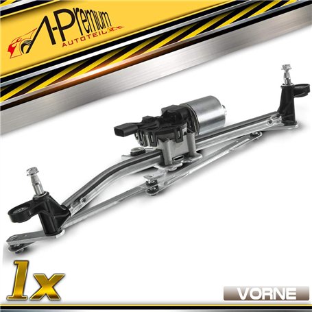 Support d'essuie-glace de tringlerie d'essuie-glace avec moteur avant compatible avec Ypsilon 843 1.2L 1.3L 1.4L 2003-2011 46826