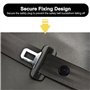 pangutheos 10 Paires Butoir Ceinture de Sécurité, Pince Ceinture de Sécurité Voiture, Bloc Ceinture de Securite Voiture en Plast