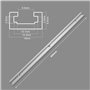 2pcs T Slot Mitre Track