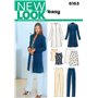 New Look NL6163 Patron de Couture Ensemble Veste + Haut + Pantalon 22 x 15 cm