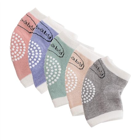 Yuccer Genouillere Bebe Antidérapant Protege Genoux Bebe Coton Unisexe Genouillères Bébé