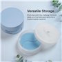 Terez & Honor Mini conteneurs pour soins de la peau : conteneurs de voyage pour tampons toniques et patchs sous les yeux DIY – V