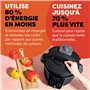Instant Pot - Multicuiseur Plus 9-en-1 5,7 L Acier inoxydable brossé : Autocuiseur, Mijoteuse, Cuiseur à riz, Poêle à sauter, Ya
