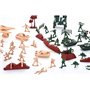 JOYIN 164 Pièce Ensemble de Jeu Soldat Militaire Homme Armé Jouer Bucket Figurines d'Action Battle Group Ensemble de Jeu Militai
