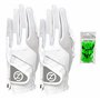 Zero Friction Lot de 2 Gants de Golf synthétiques de Compression pour Femme