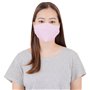 Lofbaz Tissu De Coton De Masque Facial En Tissu Avec Poche De Filtre Lavable Réutilisable (Rose – Paquet de 3