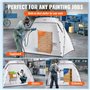 VEVOR Abri de Peinture Portable, Blanc