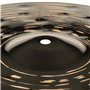 Meinl Cymbals Classics Custom Dark Ensemble de Cymbales avec Hihat 14", Crash 16" et Ride 20" pour Batterie – B12 Bronze, Finiti