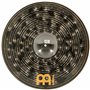 Meinl Cymbals Classics Custom Dark Ensemble de Cymbales avec Hihat 14", Crash 16" et Ride 20" pour Batterie – B12 Bronze, Finiti