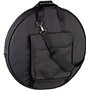 Meinl Cymbals Housse professionnelle de cymbales 24 pouces (60,96 cm) avec compartiment charleston – Tissu très résistant, bando