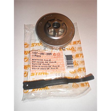 Pignon de chaîne STIHL 6 dents 3/8P pour Stihl MS 193 / T / TC 1137 640 2005