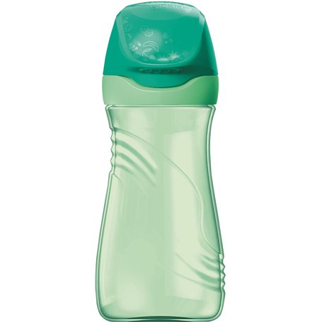 Maped Picnik Origins - Gourde pour Enfants avec Capuchon de Protection - Système Anti-Gouttes et Etanche - Vert - 430ml