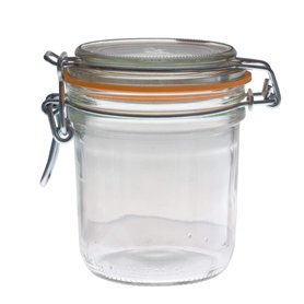 Le Parfait 8012572.0 Lot de 3 Terrines Verre Transparent 35