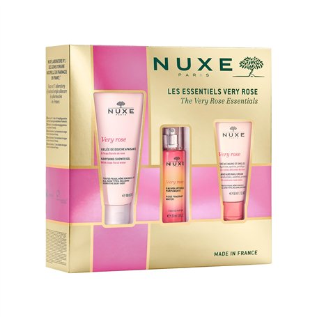 NUXE Coffret cadeau Very Rose Essentials - Gel douche apaisant 100 ml