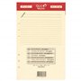 Quo Vadis - Accessoires de TIMER - Recharge FICHES NOTES pour TIMER 21 - Papier ivoire Clairefontaine - Format 15x21cm
