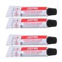 ZEFAL Pack Rubber Cement - Colle Rustine Chambre a Air - 4 Tubes de 5 g de Pur Caoutchouc Naturel - Tube de Dissolution Vélo - F