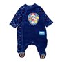 Grenouillère Bébé Paw Patrol - Pyjama Une pièce Chaud et Confortable pour bébé garçon et Fille - Taille 18 Mois - Marine