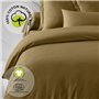 Parure de lit - TODAY - 240 x 260 cm - Coton 100% - Bio - Bronze