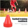 10 pièces Cônes de formation de football Cônes de signalisation de marqueur Barrières de footba