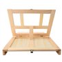 Chevalet Pliable, Églable Artiste Chevalet Peinture Portable Table Chevalet Boîte Avec Tiroir 27×7×35.5cm Boîte À Croquis De Tab