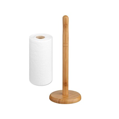 Porte Essuie Tout en Bambou