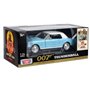 OPO 10 - Voiture Miniature reproduite à l'échelle 1/24 Compatible pour Ford Mustang 1964 James Bond Collection Thunderball - Mot