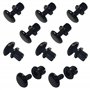 cyclingcolors 10x rivet clip plastique fixation agrafe à expansion pare-choc cache-moyeu garniture voiture Ø3