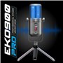 Spirit Of Gamer - EKO 900 - Micro Gaming USB à Double Condensateur avec Trépied Antidérapant - Microphone Idéal pour Enregistrem
