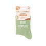Chaussettes vertes paillettes "Soeur Complice"