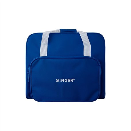 Singer 120040 Sac de Transport pour Machine à Coudre en Tissu Bleu 44 x 23 x 35 cm