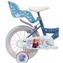 Vélo ATLAS 14'' Fille Vélo Enfant Reine des neiges/Frozen, Bleu et Blanc