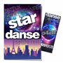 Carte Joyeux Anniversaire de Star Danse Musique Profite - Marque-page Argenté Brillant - Enveloppe Incluse - Emission TV Concour
