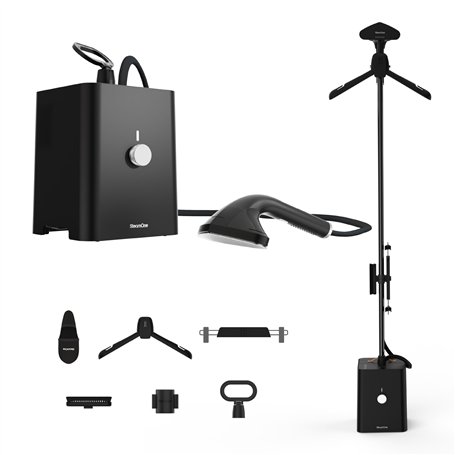 STEAMONE -Steamer Professionnel Defroisseur vapeur 2900W 125g/min 10bars -Fer à repasser Vertical et Horizontal Autonomie 90min