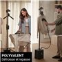 STEAMONE -Steamer Professionnel Defroisseur vapeur 2900W 125g/min 10bars -Fer à repasser Vertical et Horizontal Autonomie 90min