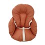 Easy Dort Coussin de Chaise Haute bébé Coton Enduit Couleur - Marsala