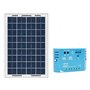 Ohm-Easy Kit Panneau Solaire polycristallin 10W 12V et régulateur 5A