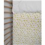 Drap housse jersey - DOMIVA - Savane - 60 x 120 cm - Coton extensible - oeKO-TEX