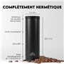 Mont-Clair Thermos Café 550ml - Mug Thermos Isotherme - 100% Étanche - Chaud pendant 12 heures - Tasse Isotherme - Conçu en Acie