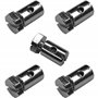 cyclingcolors 5x serre câble universel à visser butée fixation câble vélo cyclo moto scooter tondeuse tracteur (6x9mm)