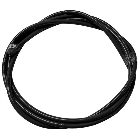 cyclingcolors Gaine 6mm Noir Fil Plat cyclomoteur Moto mobylette motoculteur Tracteur