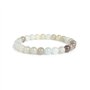 Vera Mentis Bracelet en Pierre de Lune Pierre Naturelle Perles de taille 8mm - Bijou Unisexe Élégant - Marque Cadeau Femme et Ho