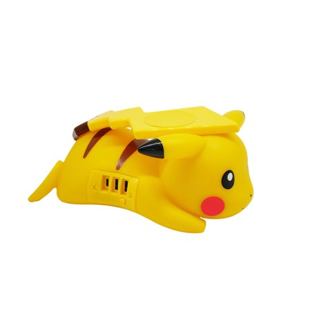 Teknofun - Licence Officiel Pokemon - Chargeur à Induction Pikachu - Accessoire smartphone Pokemon - Branchement Secteur - Pour